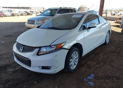 2012 Honda Civic Ex из США, поврежденный, VIN 2HGFG3B88CH542345